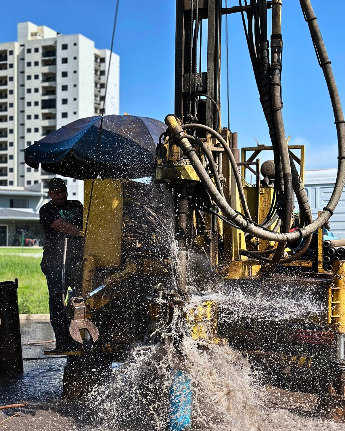 Sistema de abastecimiento de agua instalado por ESTEC en Paraguay